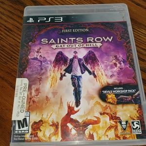 Ps3 saints row gat out of hell game